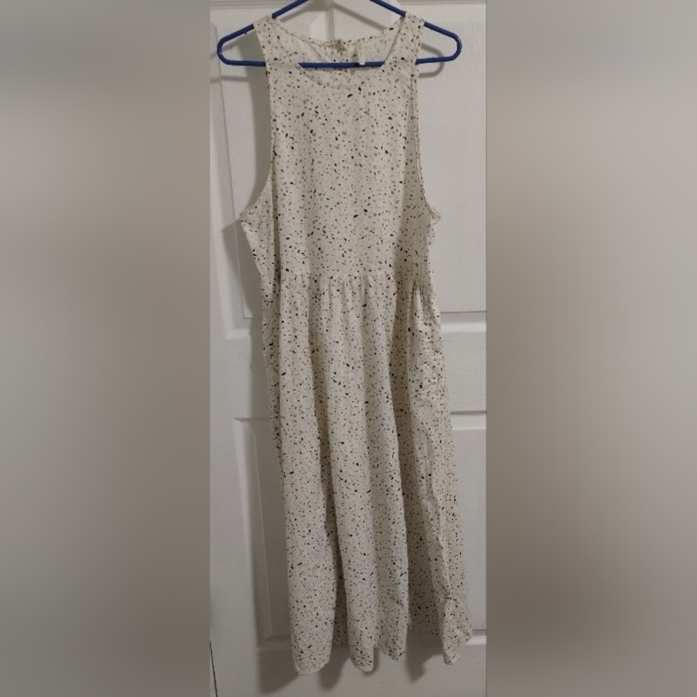 Rylee + Cru Terrazzo Maxi Dress XL NWOT
